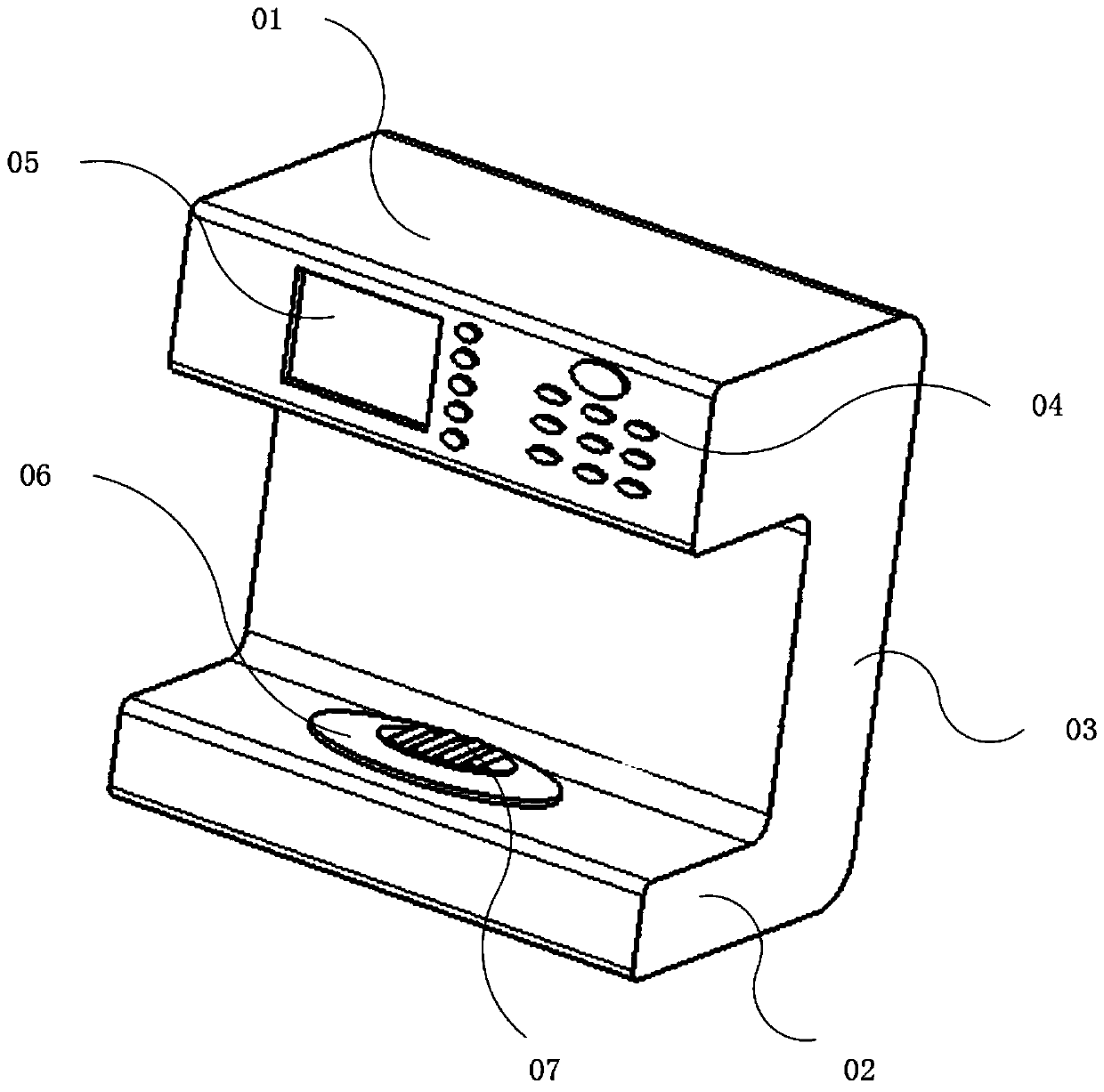 Bone mineral density measuring instrument and measuring method thereof