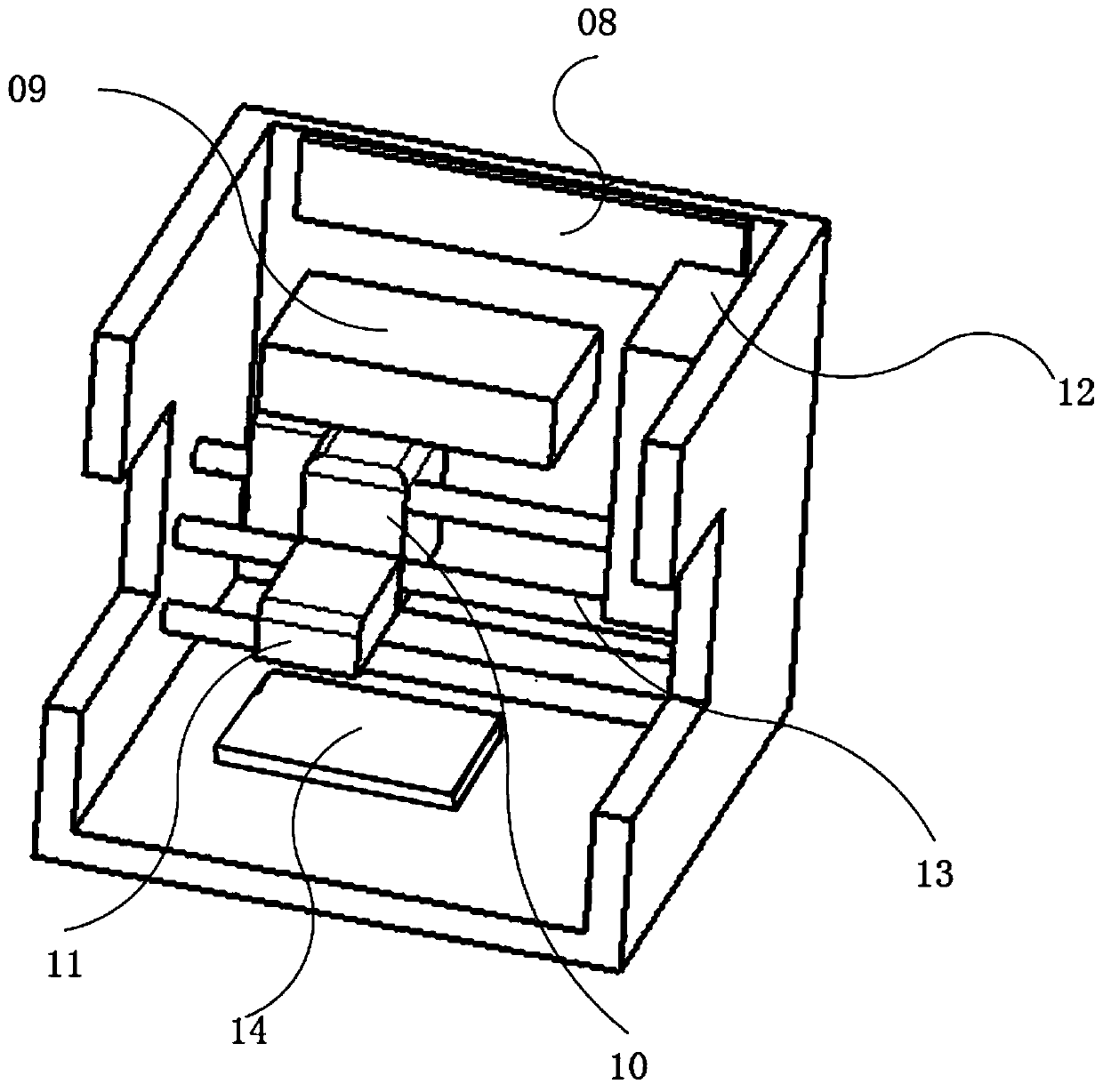 Bone mineral density measuring instrument and measuring method thereof