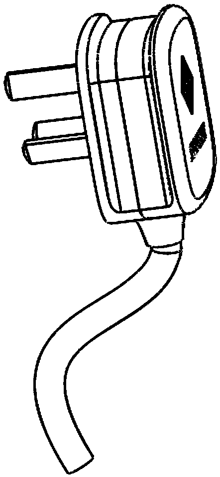 Power supply plug-type integral Internet of things power parameter monitoring device