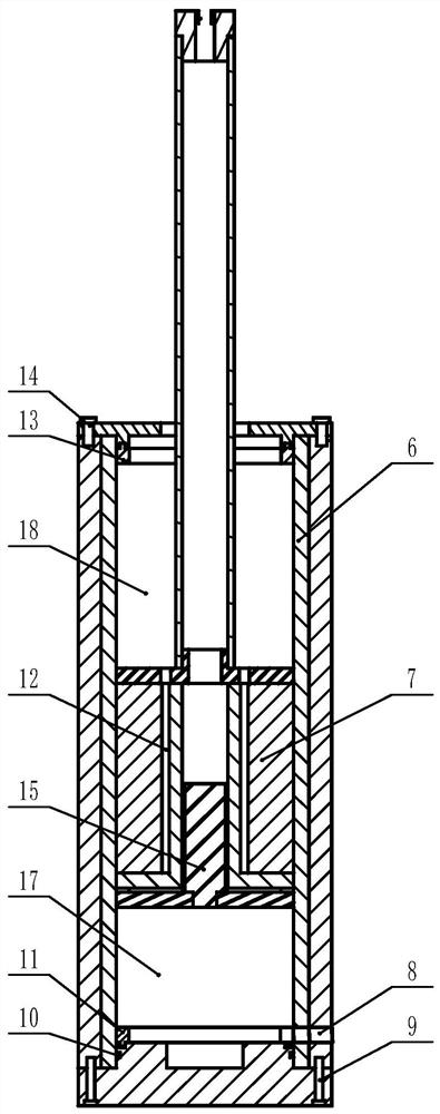 A zero-friction cylinder with independent air supply for air-floating pistons based on porous materials