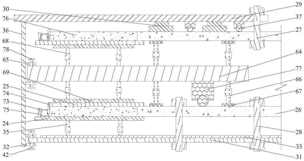 Construction method of large-cantilever inclined-web wide-width box girder