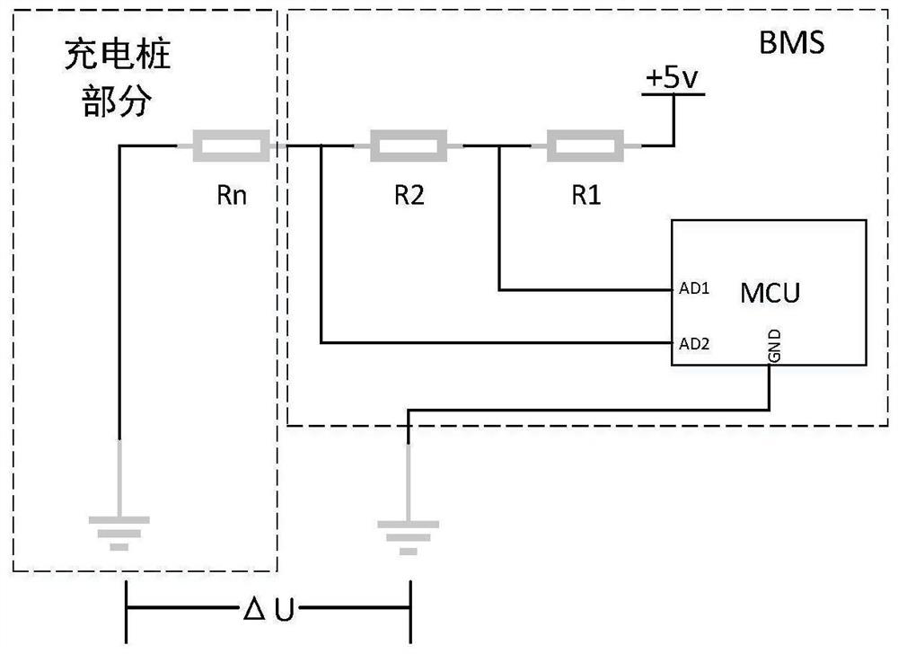 Charging pile plug resistor detection method