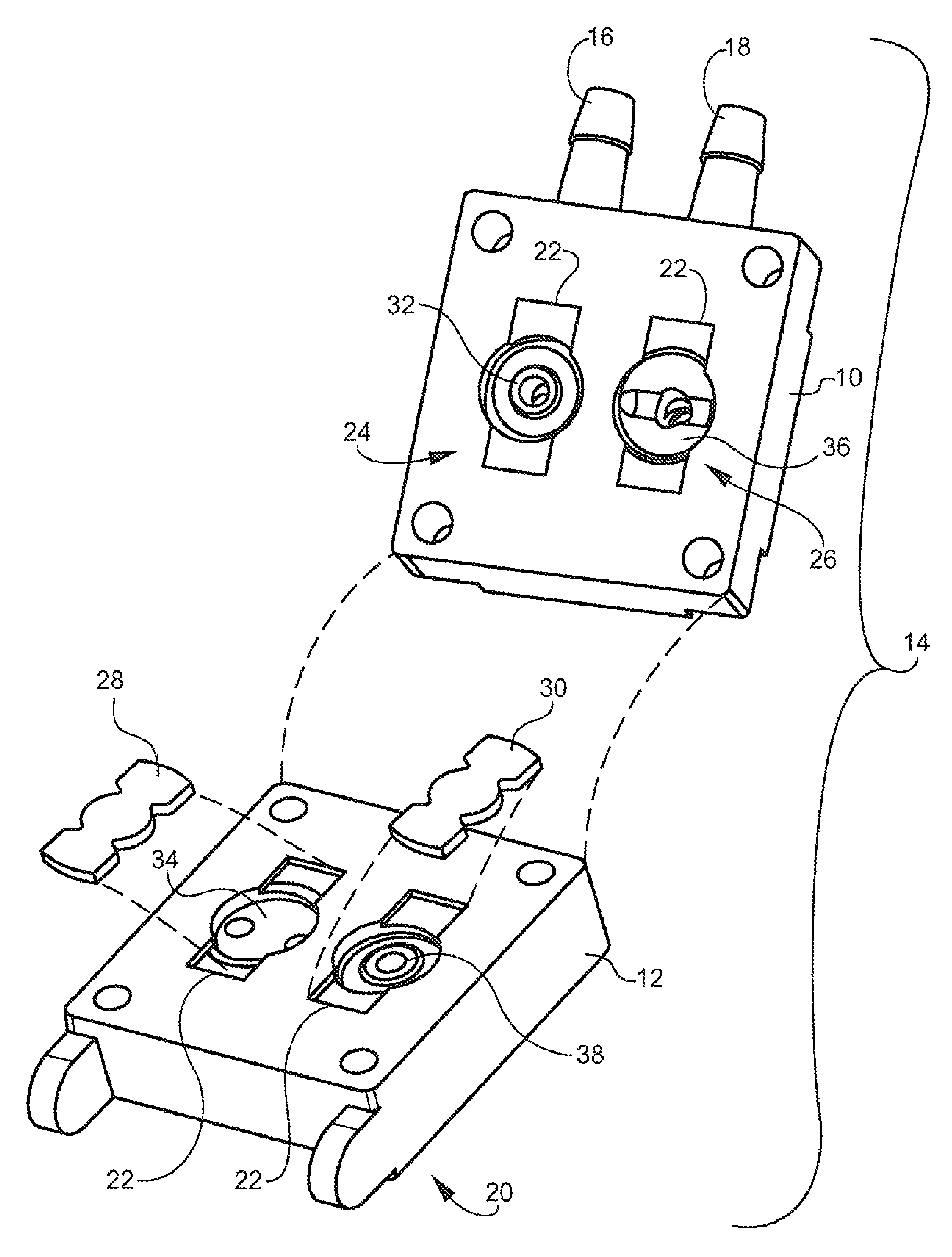 Pump valve with controlled stroke