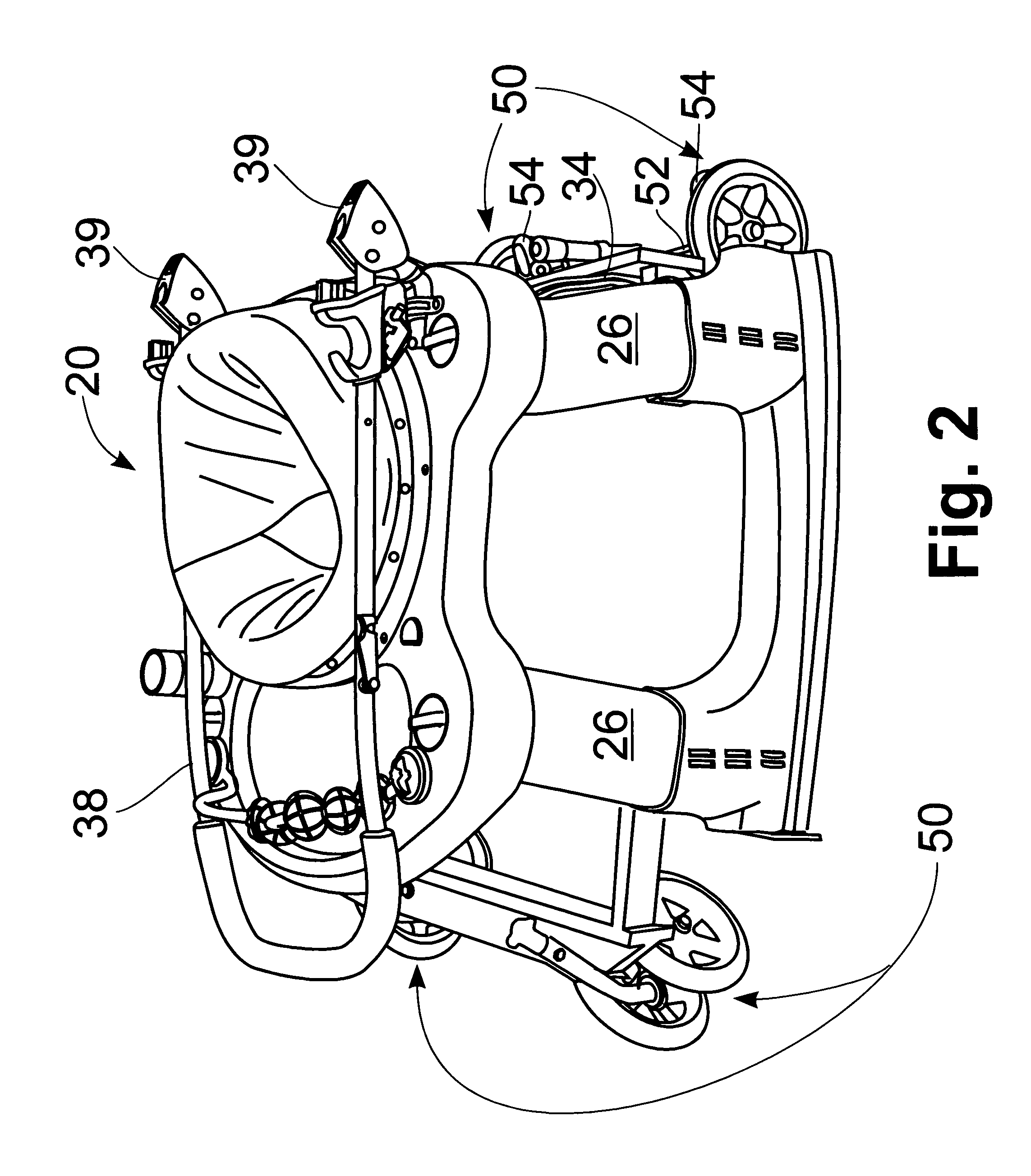 Combined stroller, walker and play station