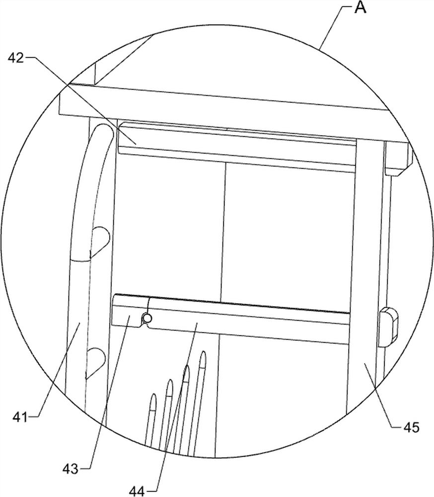 Dormitory bed with adjustable storage function