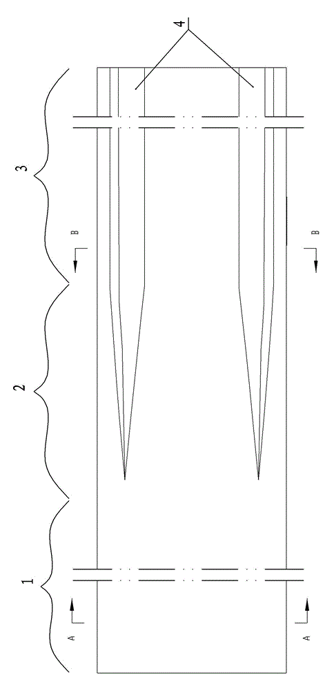 High-flow anti-blockage drainage pipe