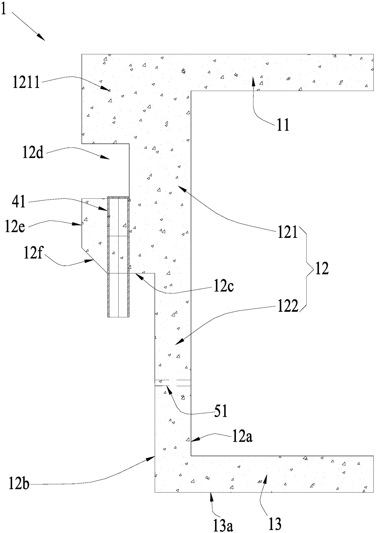 Integrally-prefabricated U-shaped bay window component and fabricated bay window joint structure and construction method thereof