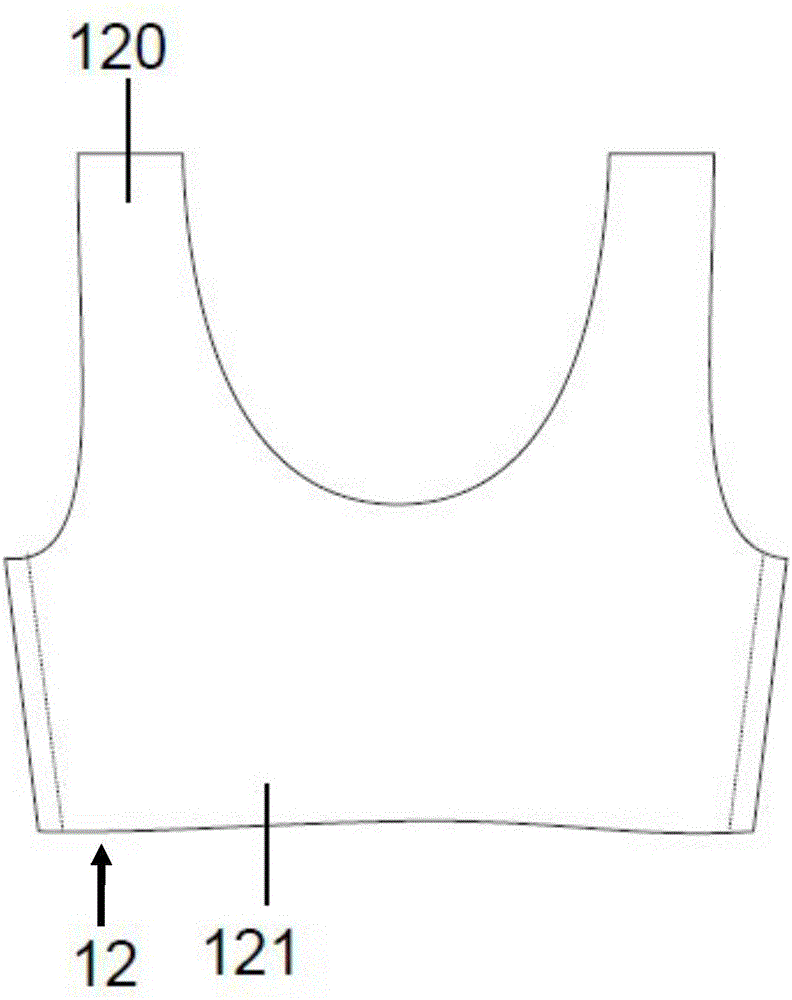 Free-cut bra and method of manufacturing the same