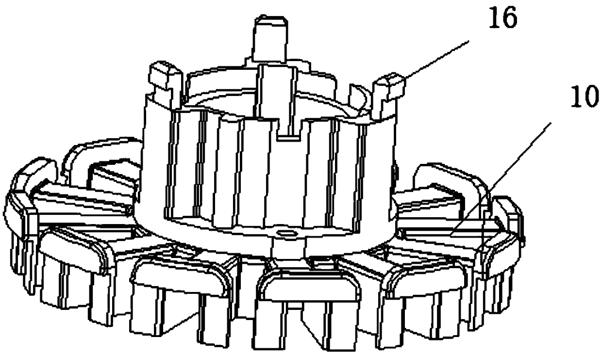 Fan brushless motor