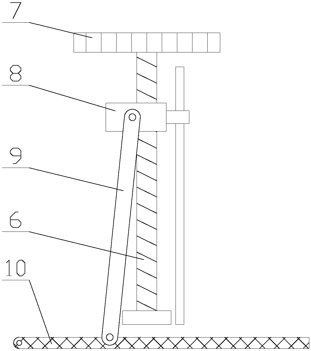 Vehicle-mounted air purifier with filter element convenient to replace