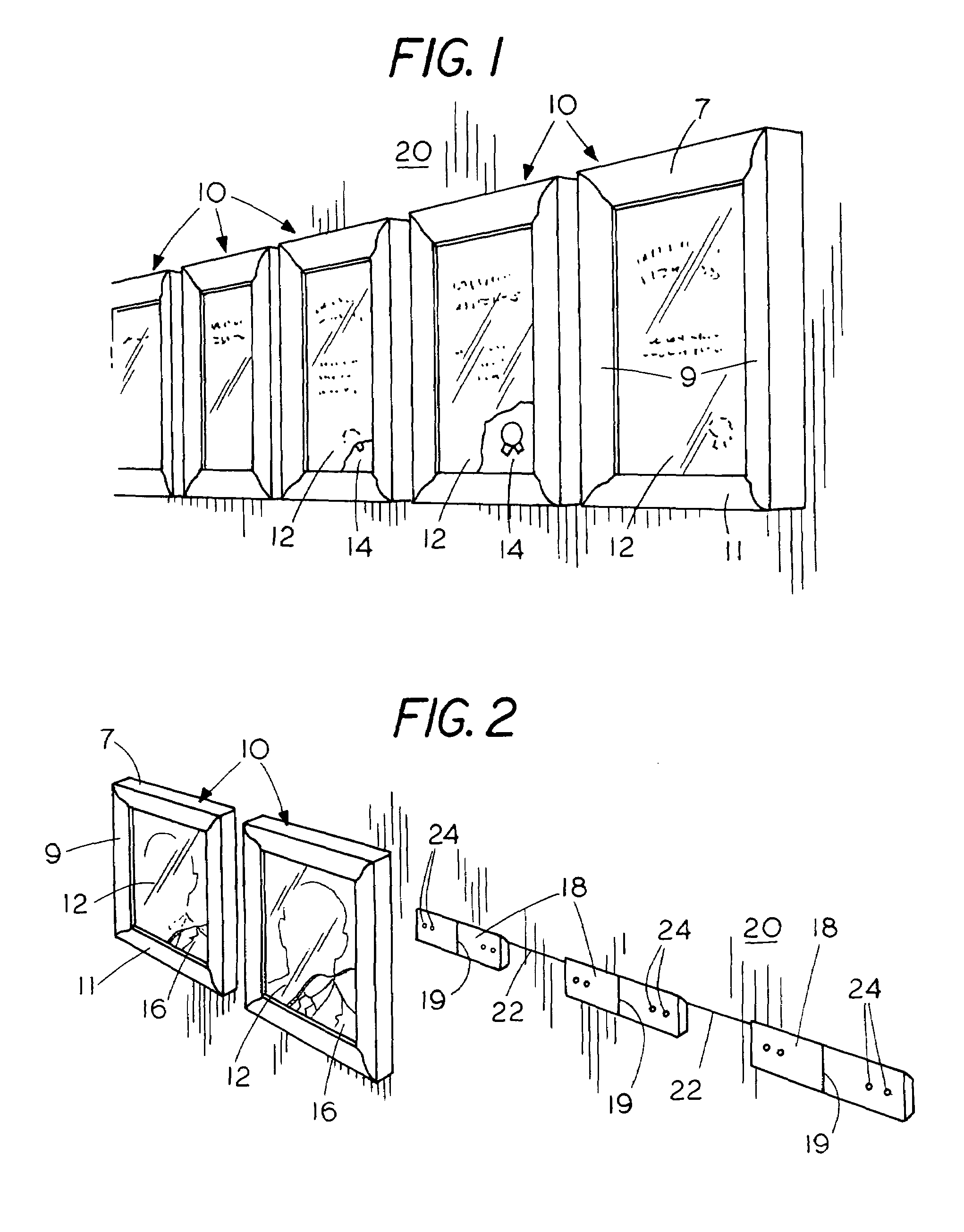 Picture frame and hanger