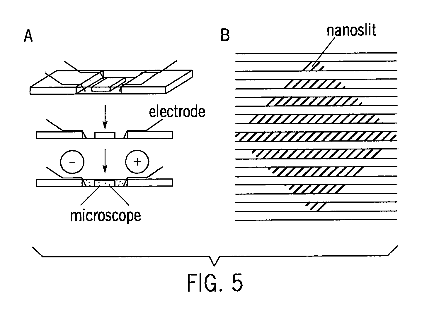 Method of DNA analysis using micro/nanochannel