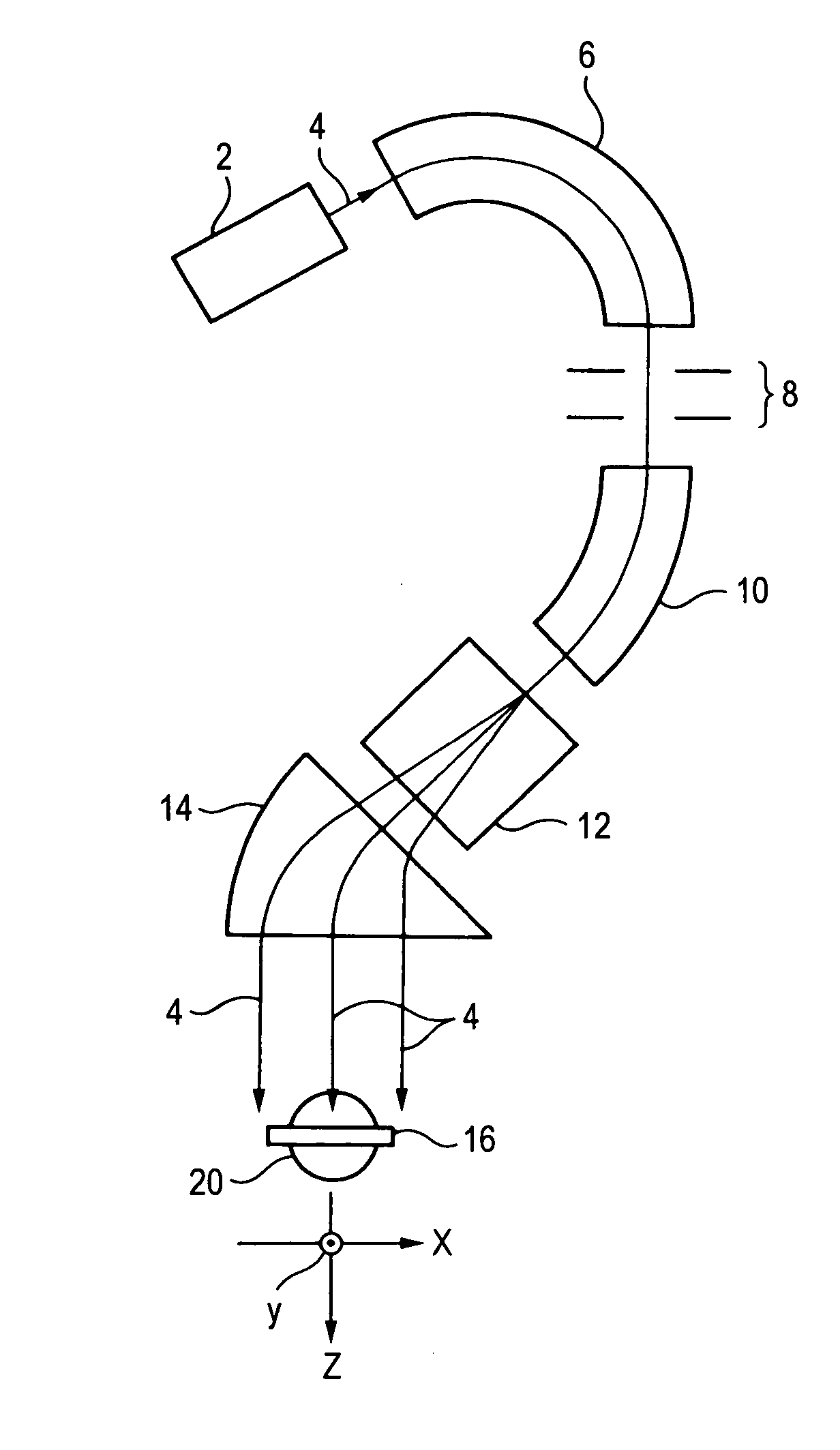 Ion beam measuring method and ion implanting apparatus