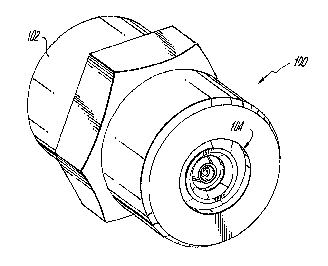 Single circuit multiple spray cone pressure atomizers