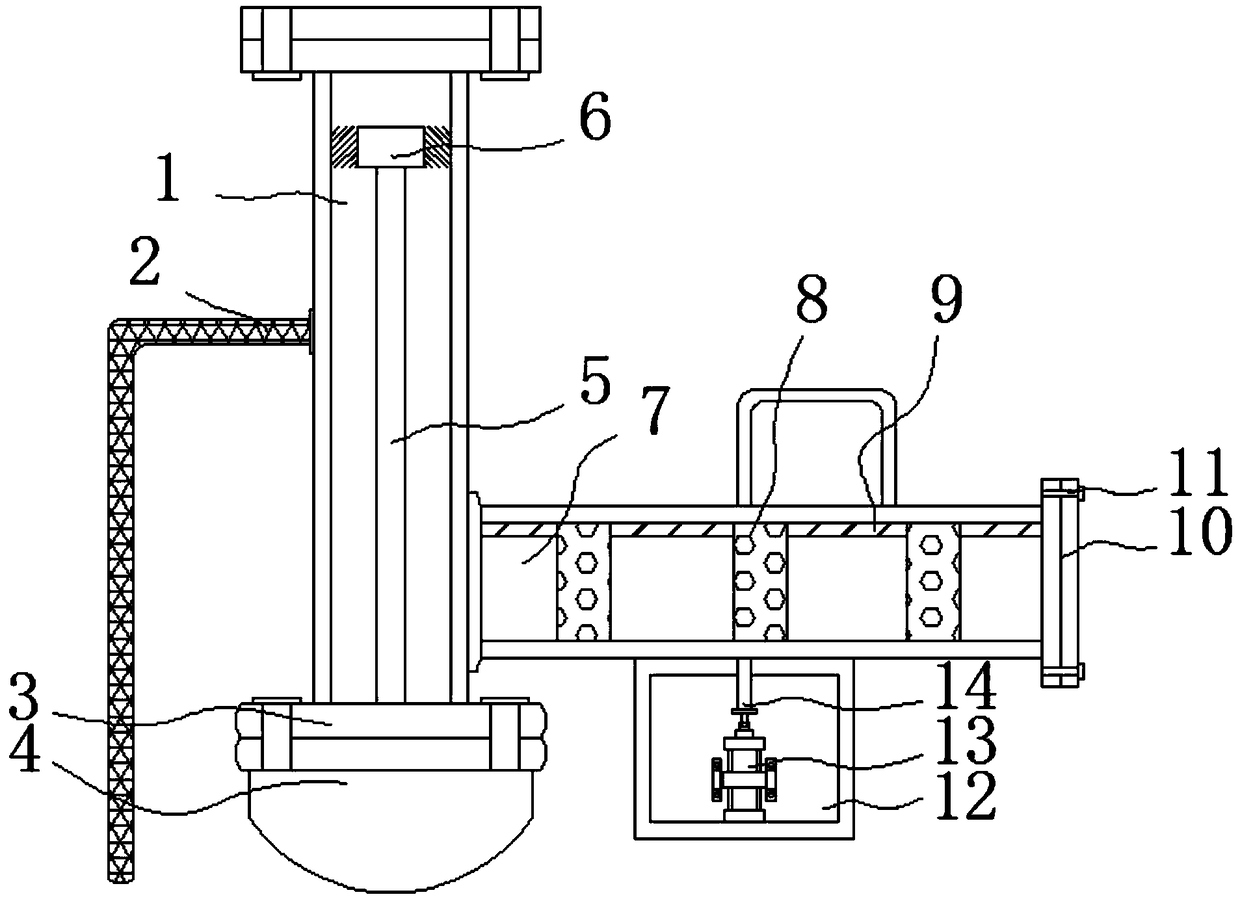 Soot compression device having soot waste heat utilization function for electric dust removal tool