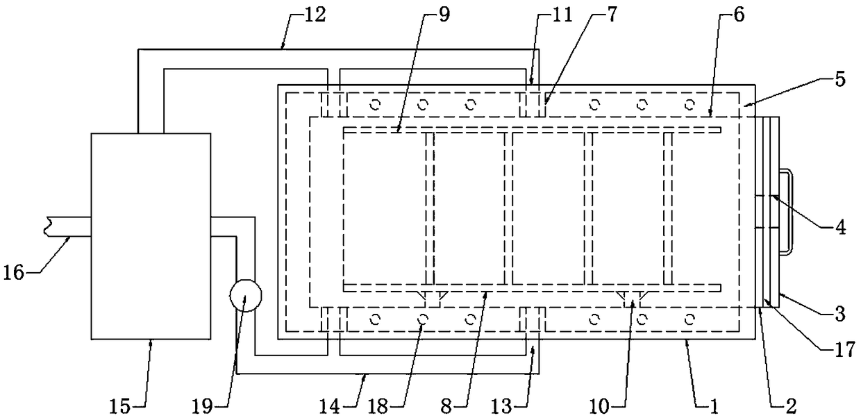 Bamboo wood carbonizing device