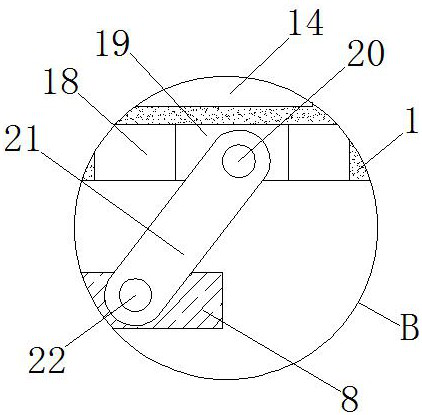 Cable joint protection support of mining equipment