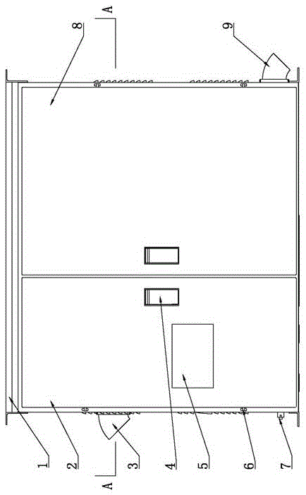 Modularization area power transformation integration distribution box