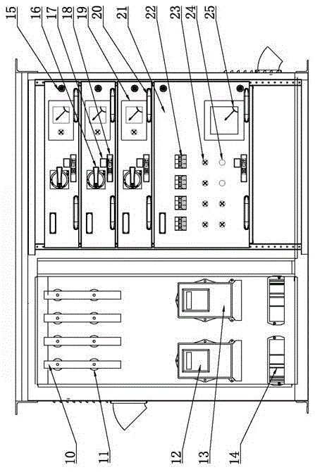 Modularization area power transformation integration distribution box