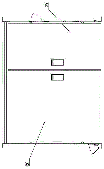 Modularization area power transformation integration distribution box