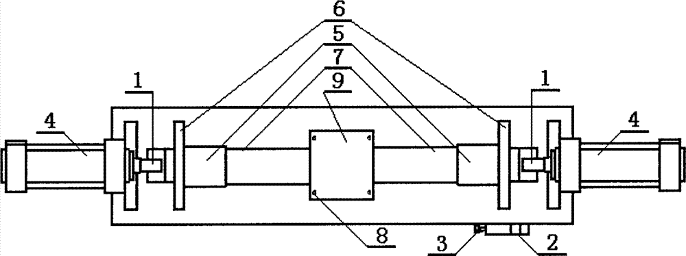 Error-proofing clamp for press-mounting wind wheel