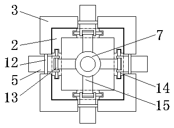 Grounding device for TN-C-S power supply system