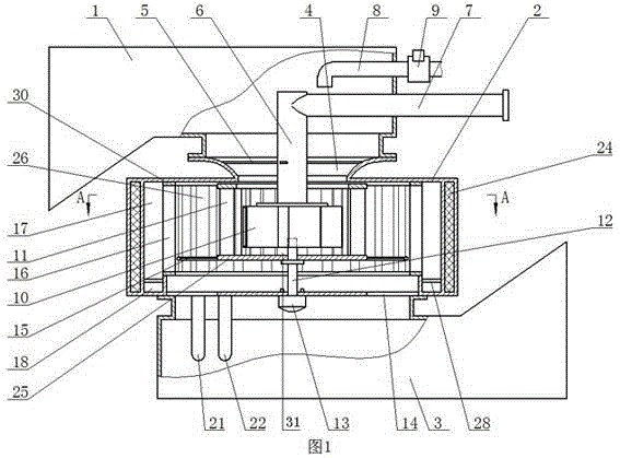 Steam turbine heater