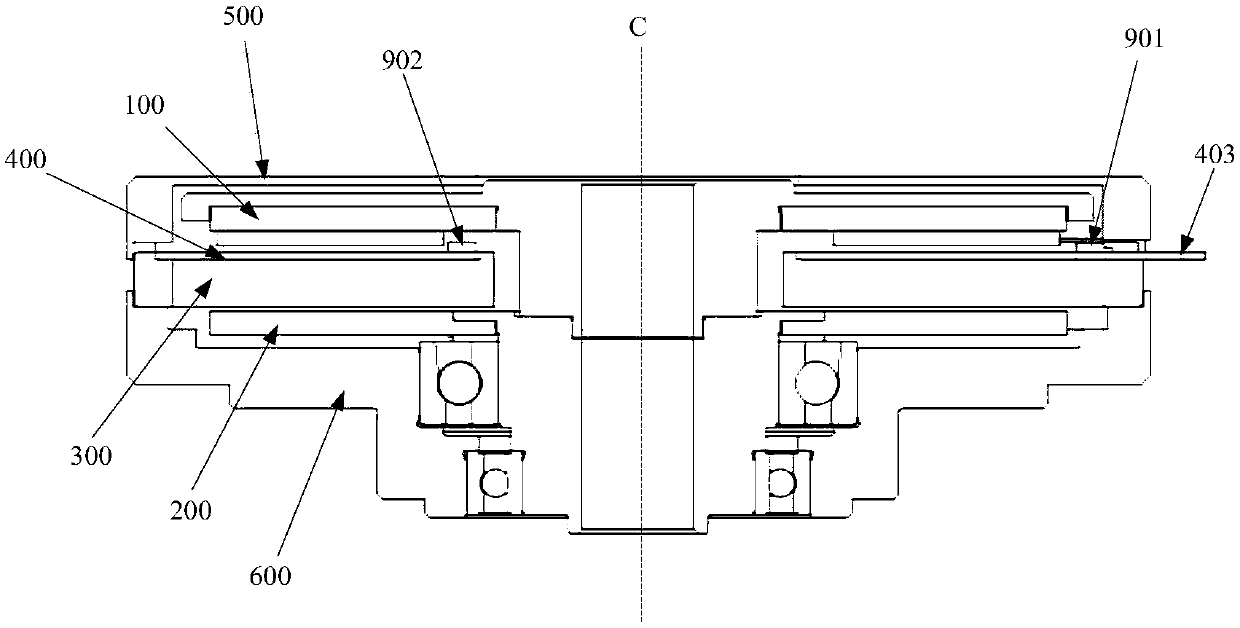 Motor and electrical equipment comprising same