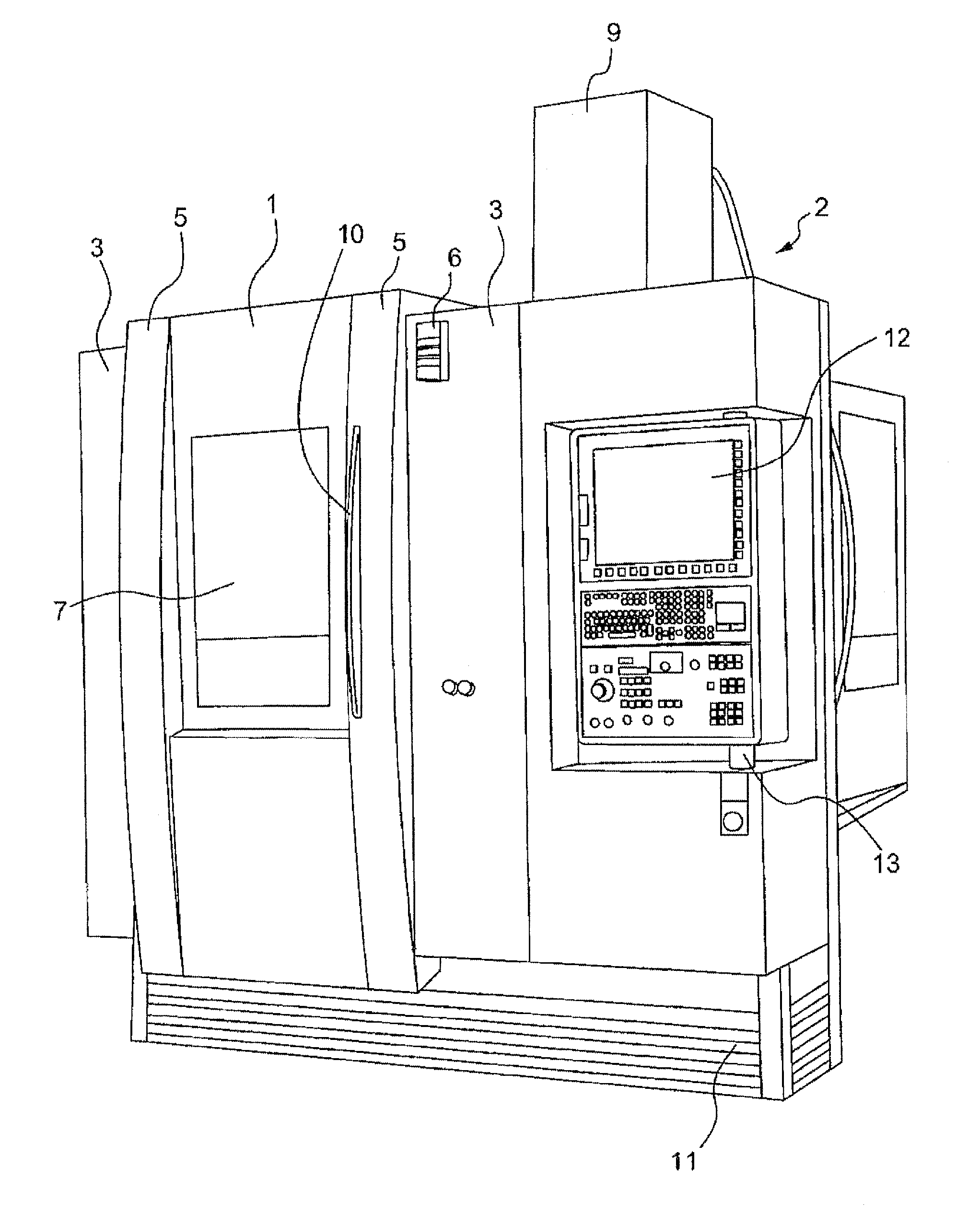 Machining center