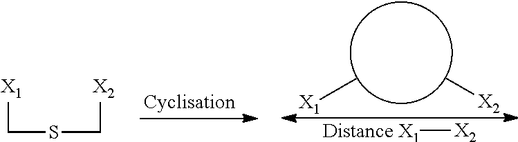 Fluorescent cyclic peptides, preparation method thereof and use of these peptides for measuring the enzymatic activity of a protease enzyme