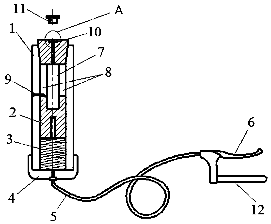 Self-locking nut closing device