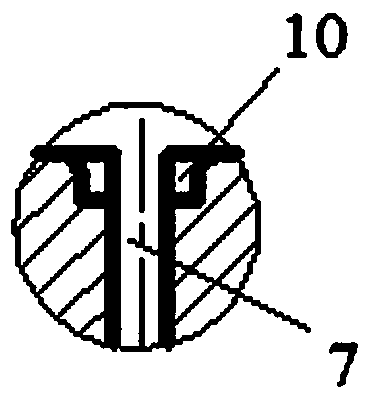 Self-locking nut closing device