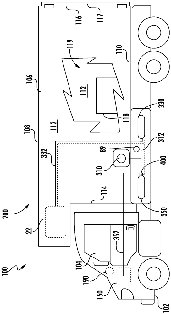 Crash detection system for transport refrigeration units