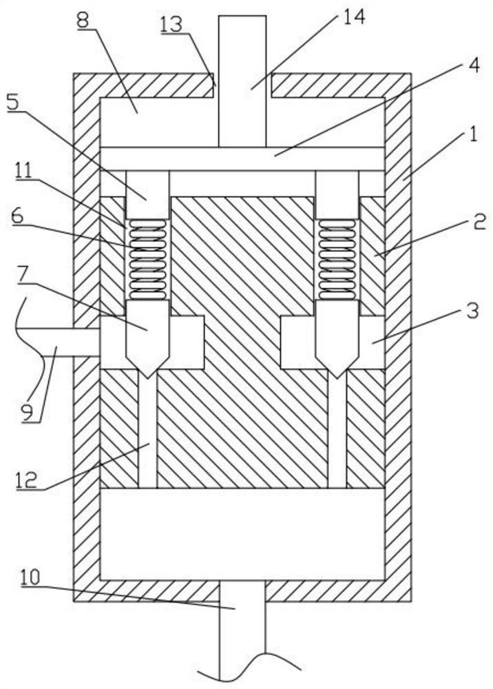 Low-cavitation parallel overflow valve