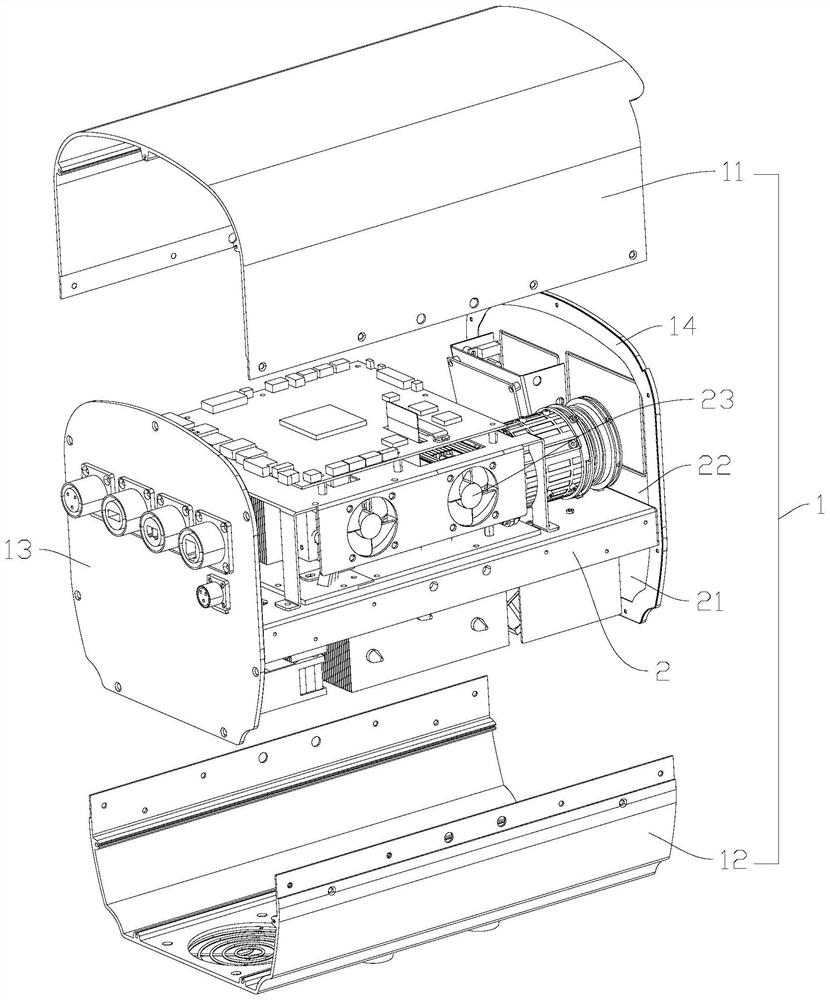 Man-machine interaction projector