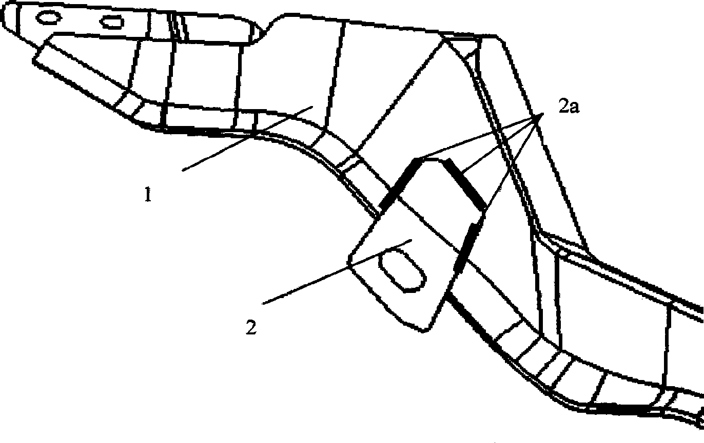 Automobile fixing device