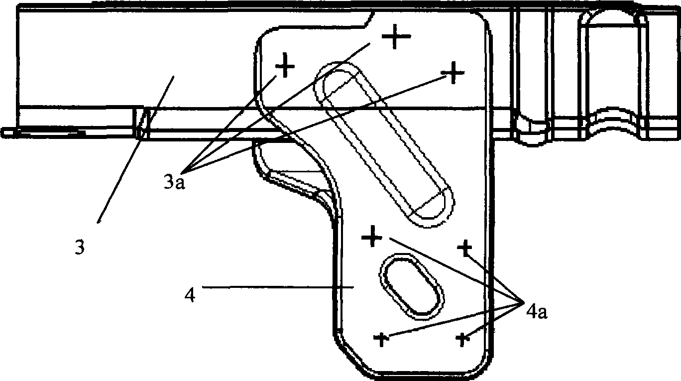 Automobile fixing device