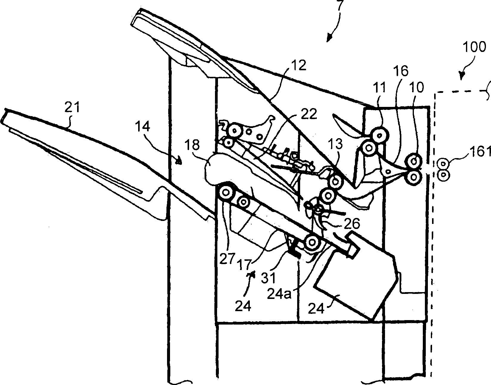 Post-processing apparatus for printing medium, image forming apparatus and post-processing method for printing medium