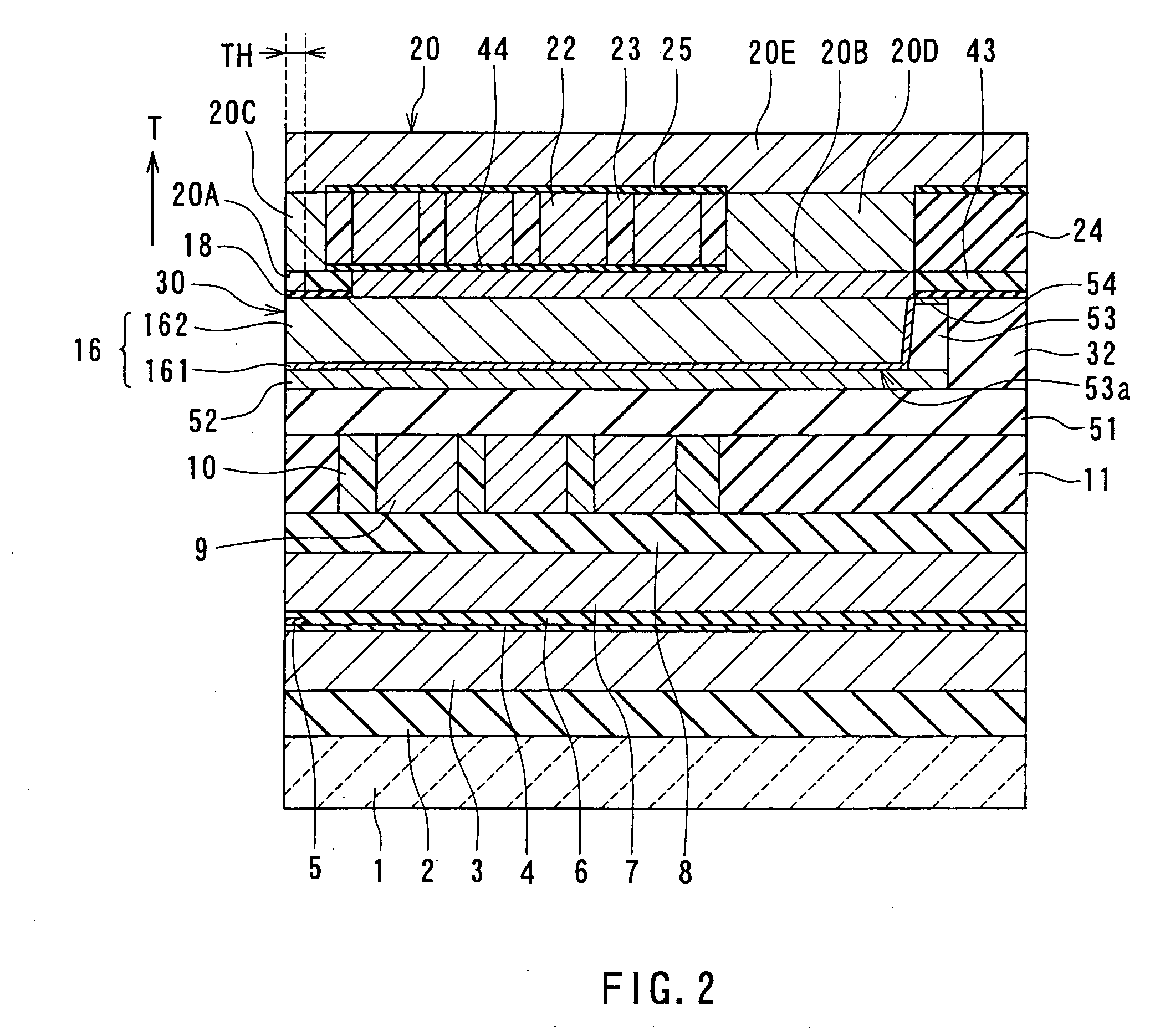 Magnetic head for perpendicular magnetic recording and method of manufacturing same