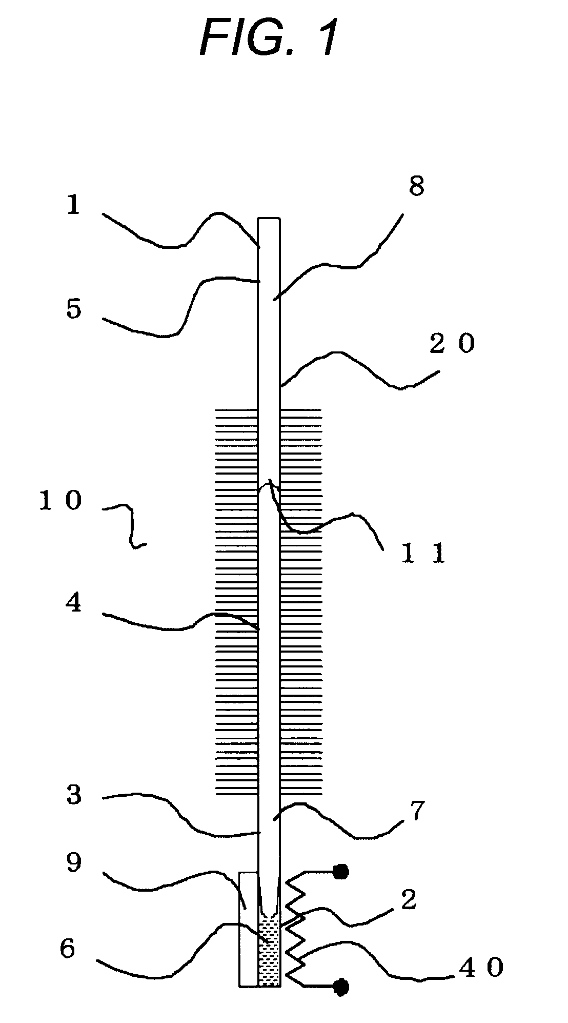 Variable conductance heat pipe