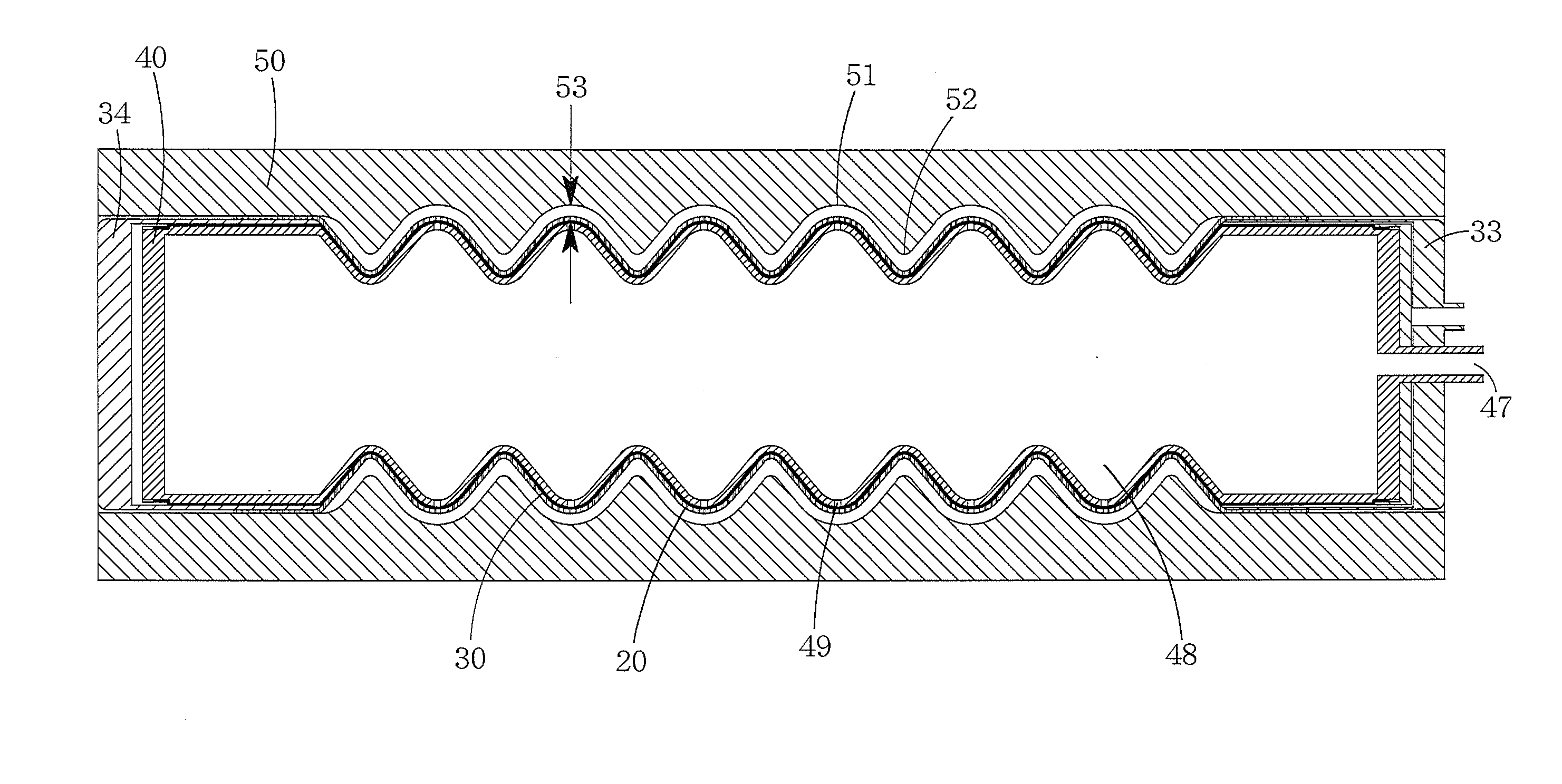 Method for manufacturing reinforced rubber hose