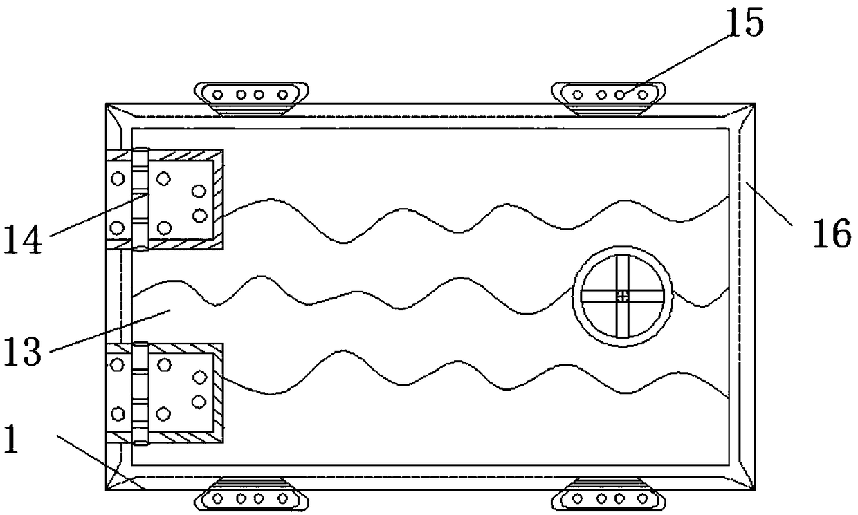 A cable line waterproofing device with a protective mechanism