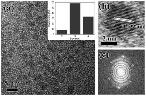 Ammonia electrochemical synthesis catalyst based on graphene quantum dots and preparation method of ammonia electrochemical synthesis catalyst