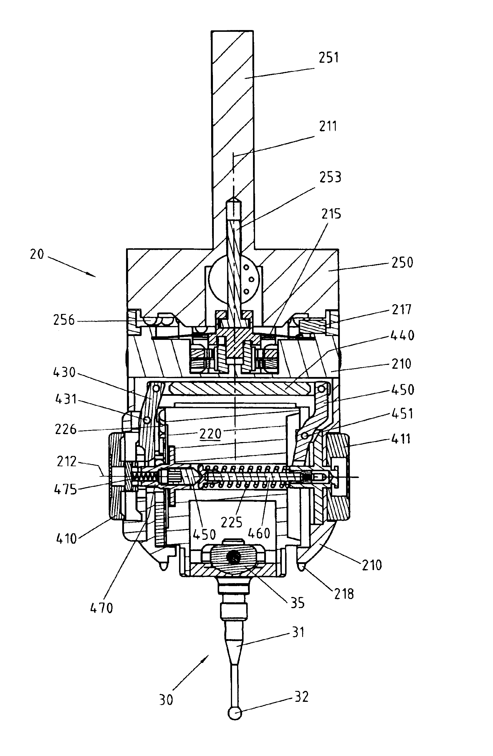 Adjustable probe