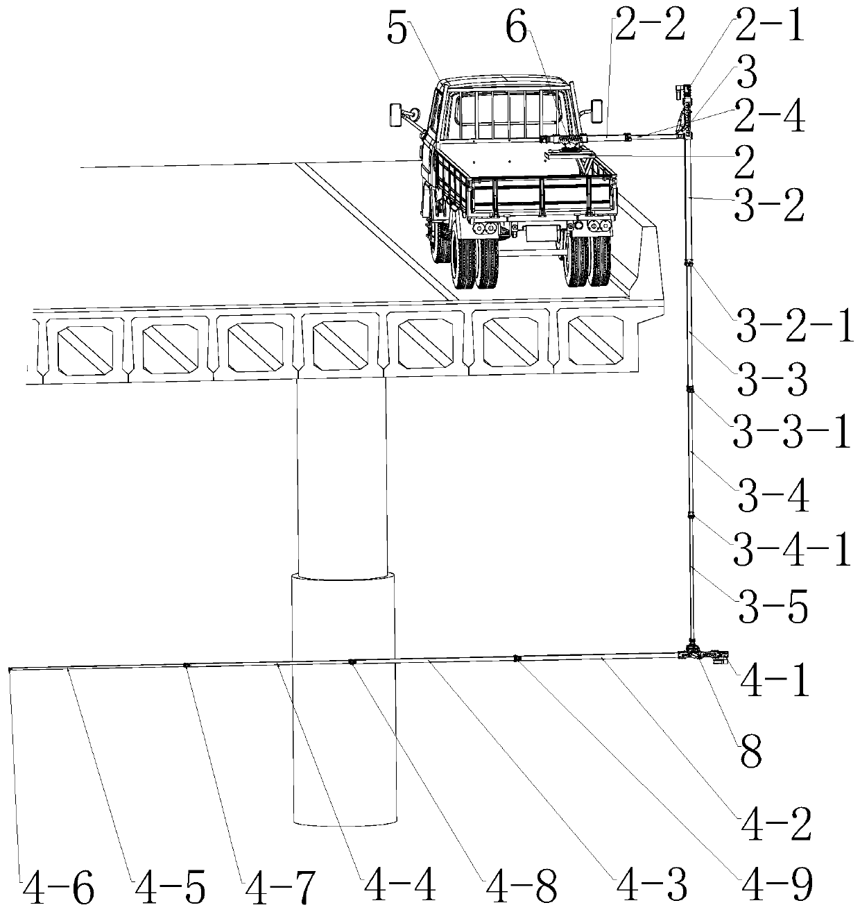 Omni-directional bridge detection machine