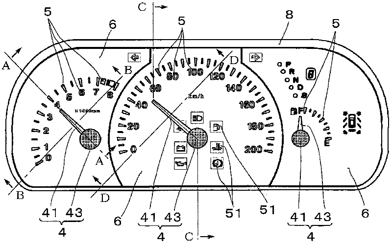 Instrument lighting device