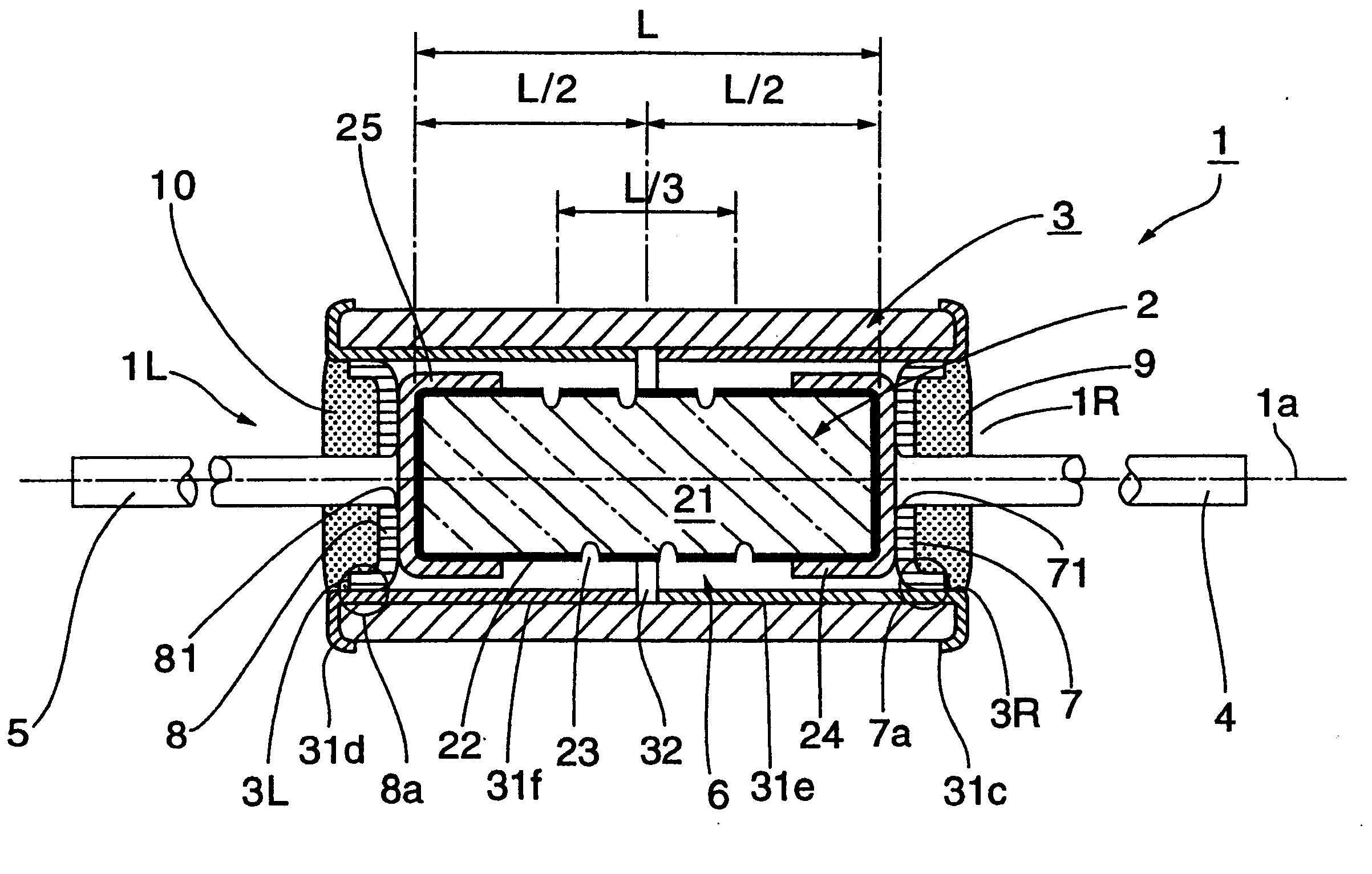 Resistor for audio equipment