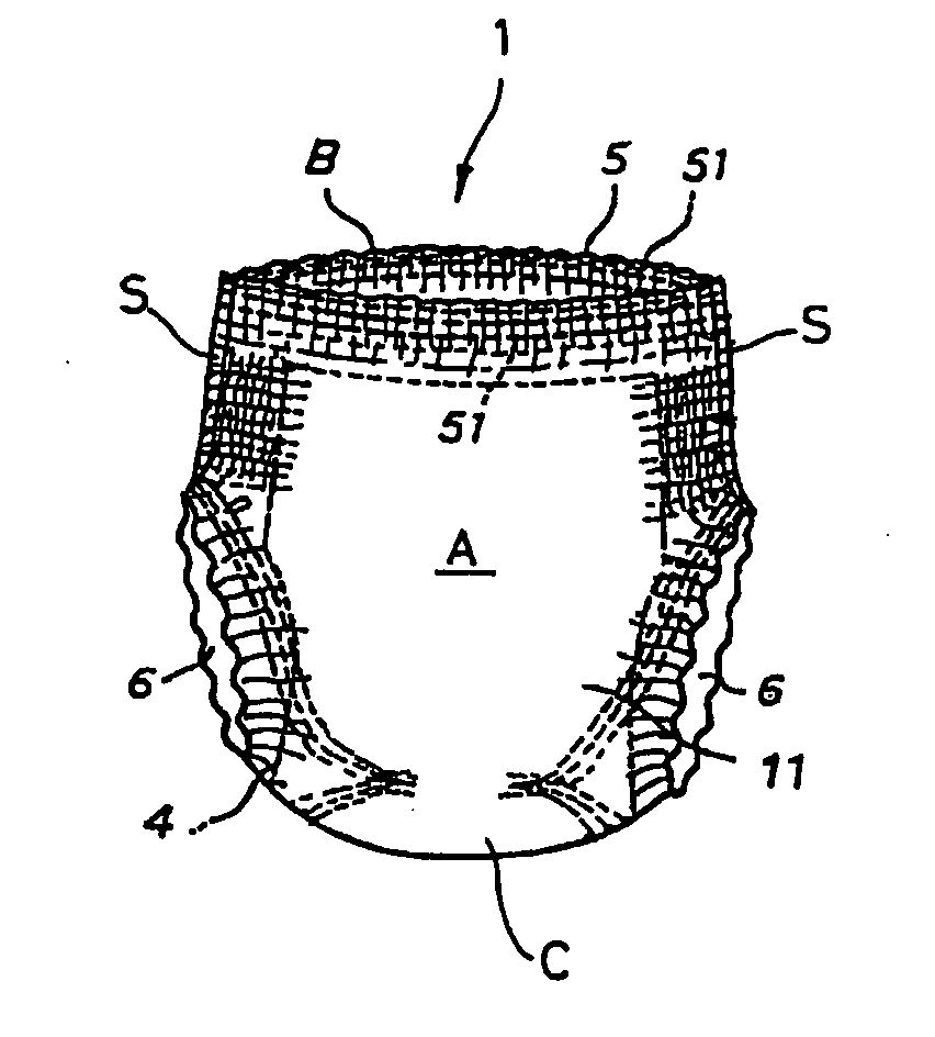 Pull- on Disposable diaper