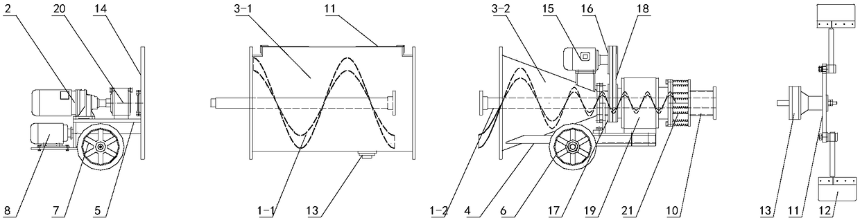 Drainage pipeline inner wall mortar coating machine and use method thereof