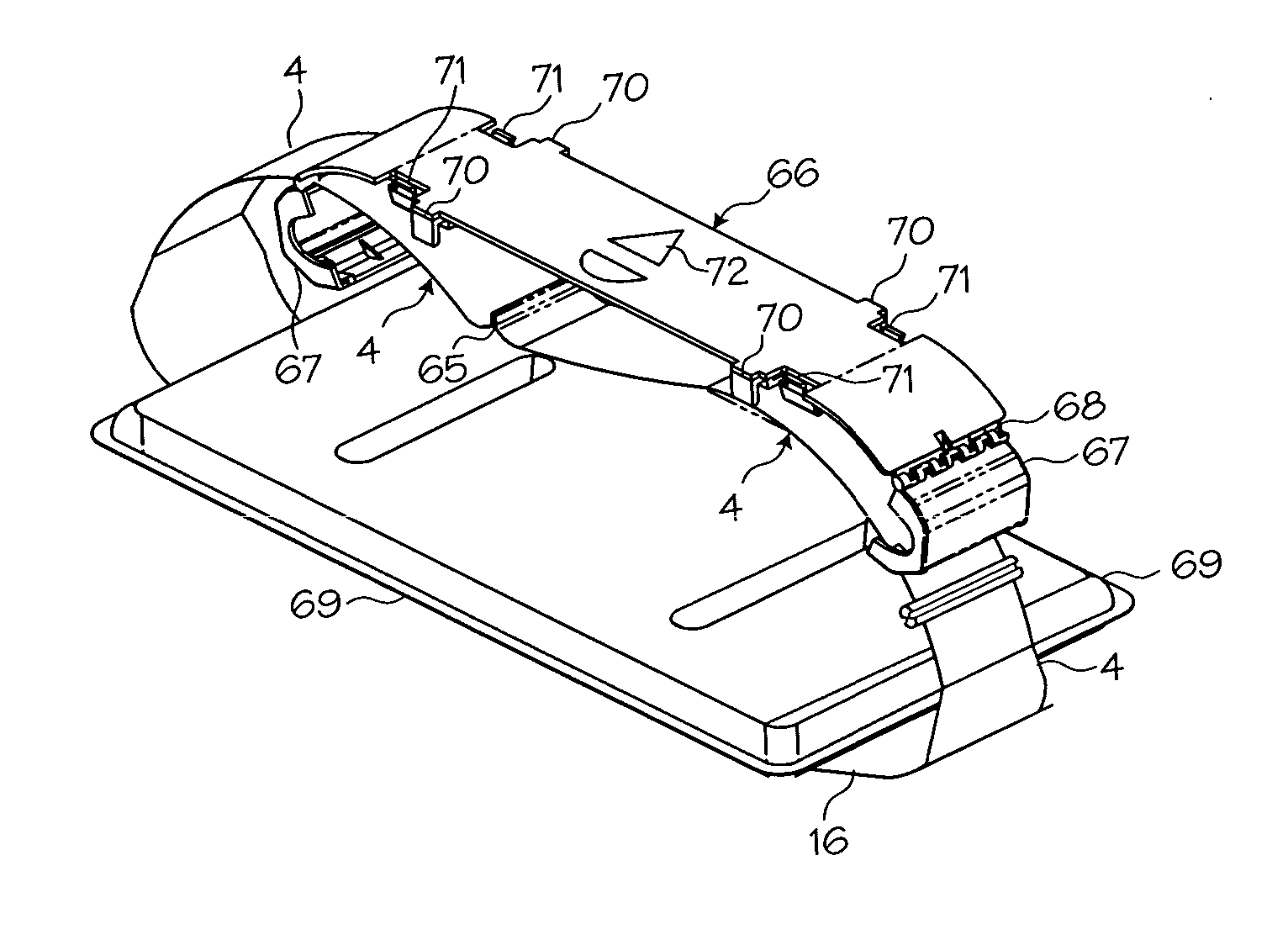 Temperature regulation system for automatic chest compression devices